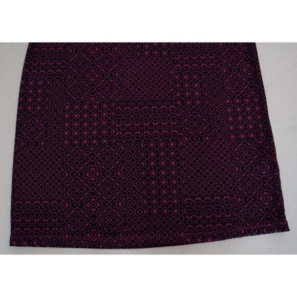 Banana Republic Women Petite Sz S Purple/Navy Geometric Keyhole Halter Dress $70 - Picture 9 of 12